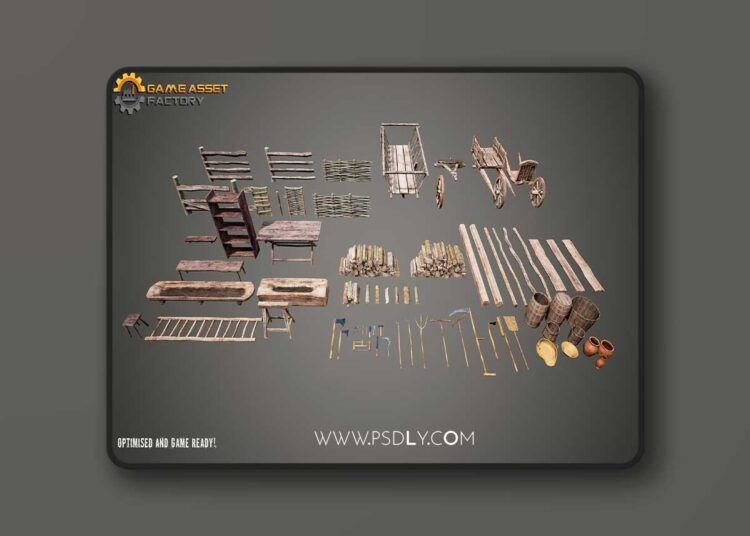 Medieval Props Vol 3 Farm (4.22 – 4.27 and 5.0 – 5.7) for Unreal Engine 1 Medieval Props Vol 3 Farm (4.22 – 4.27 and 5.0 – 5.7)