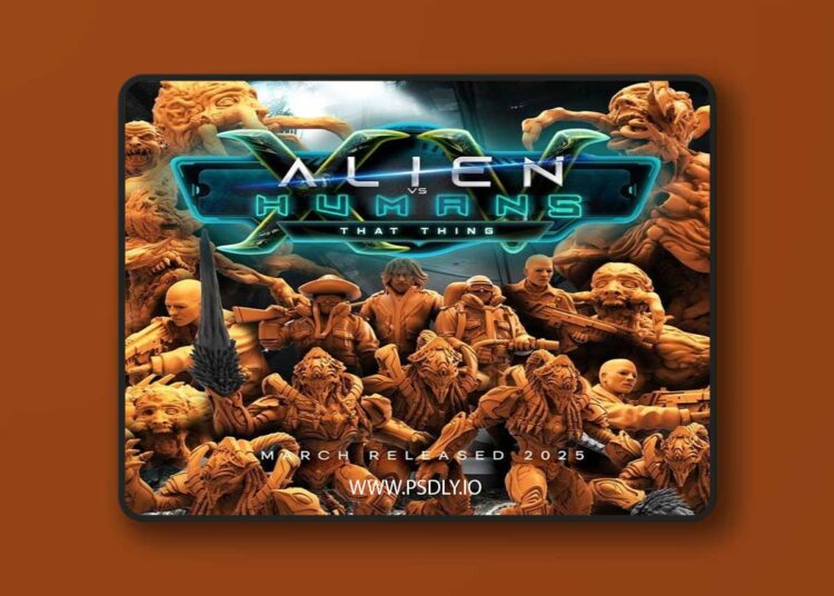 Papsikels Miniatures – March 2025 – Sci-Fi Models – 3D Print Model 1 Papsikels Miniatures – March 2025 – Sci Fi Models – 3D Print Model