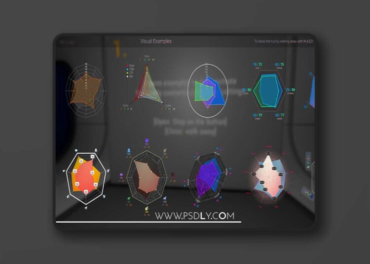 Radar Chart Widget v3.0.4 (5.1+) for Unreal Engine 1 Radar Chart Widget v3.0.4 (5.1+)