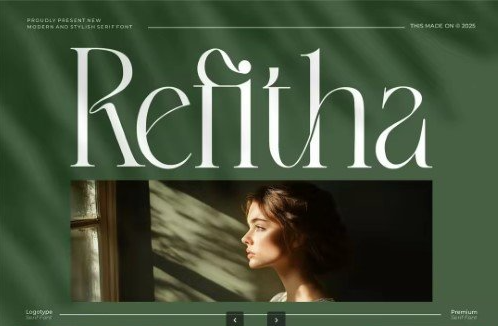 Rafitha || Modern Classy Serif Font 1 Rafitha Modern Classy Serif Font