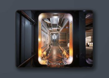 Sci-fi Rooms and Corridors Interior Kit (4.19 – 4.27 and 5.0 – 5.6)