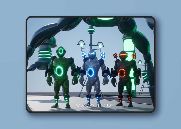 Scifi Robot + Attachments & Props (4.24 – 4.27 and 5.0 – 5.5) 1 Scifi Robot + Attachments & Props (4.24 – 4.27 and 5.0 – 5.5)