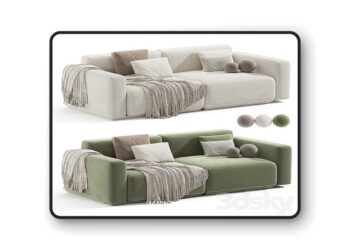 Sofa Grant by Lavsit 3D Model