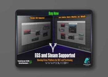 Steam and Epic DLC Toolkit Pro – One Blueprint System for Both Stores v3.2 (5.6)