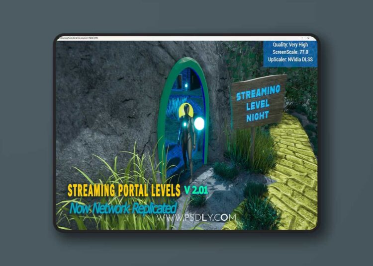 Streaming Portal Levels v1.0 (5.2) for Unreal Engine 1 Streaming Portal Levels v1.0 (5.2)