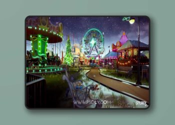 Stylized Christmas Amusement Park (Stylized Christmas Amusement Christmas 3D) [5.0 – 5.7]