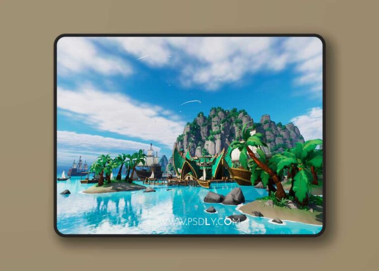 Stylized Tropical Beach Environment (5.0 – 5.7) 1 Stylized Tropical Beach Environment (5.0 – 5.7)