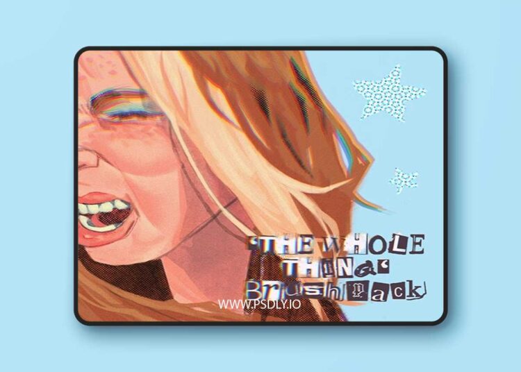 THE WHOLE THING procreate brushset(s) 1 THE WHOLE THING procreate brushsets