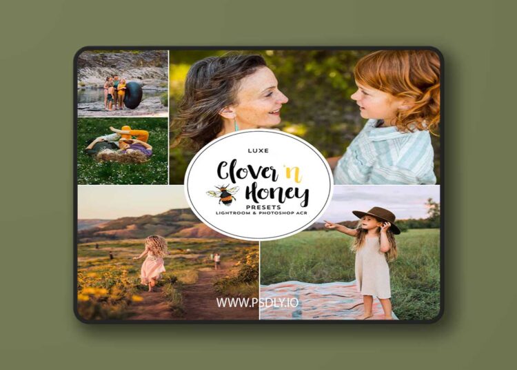 The Luxe Lens - Clover n' Honey Spring & Summer Lightroom Presets - Desktop & Mobile 1 The Luxe Lens Clover n Honey Spring Summer Lightroom Presets Desktop Mobile