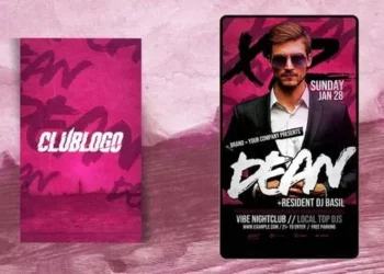 Videohive Animated Nightclub DJ Flyer Template 61052276