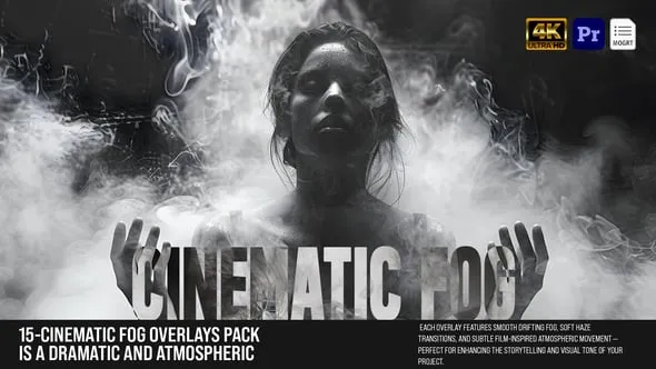 Videohive - Cinematic Fog Overlays Pack – Realistic Mist & Atmospheric Film FX MOGRT - 61000591 1 Videohive Cinematic Fog Overlays Pack