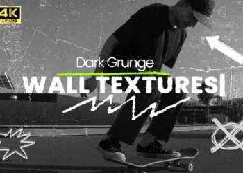 Videohive Dark Grunge Wall Textures Overlays Pack For DR 60940172