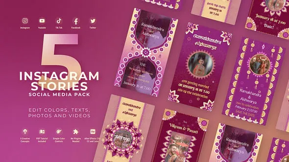 Videohive - Indian Wedding Invitation Vertical - 61094752 1 Videohive Indian Wedding Invitation Vertical 61094752