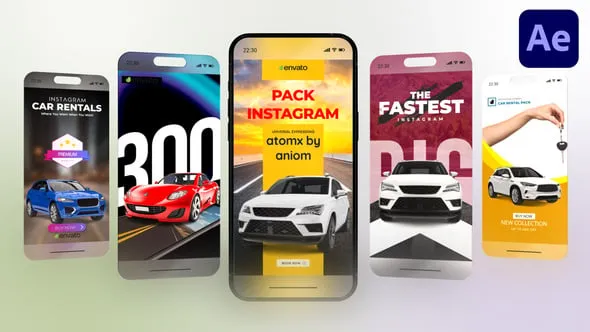 Videohive - Instagram - Car Rental 02 - 60994152 1 Videohive Instagram Car Rental 02 60994152