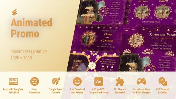 Videohive - Save The Date Indian Invitation - 61102303 1 Videohive Save The Date Indian Invitation 61102303