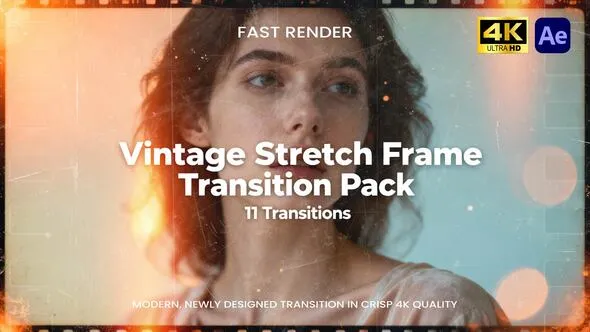 Videohive - Vintage Stretch Frame Transition Pack AE - 61076543 1 Videohive Vintage Stretch Frame Transition Pack AE 61076543