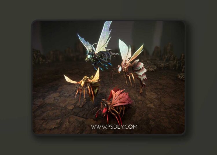 Wasps pack (4.26 – 4.27 and 5.0 – 5.4) for Unreal Engine 1 Wasps pack (4.26 – 4.27 and 5.0 – 5.4)