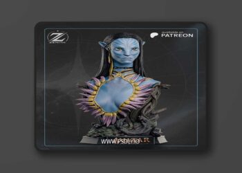 ZEZ Studio – Avatar – Neytiri Bust – 3D Print Model STL