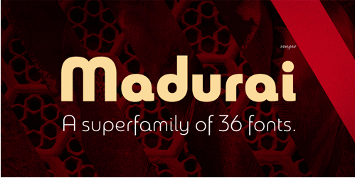 Madurai Font Family 36xOTF 1 k