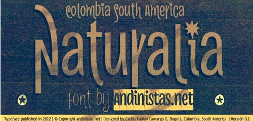 Naturalia Font Family 13xOTF 1 z 1