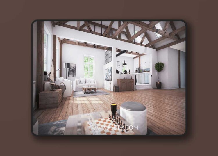 Archinteriors Vol 2 Scene 2 (4.9 - 4.15) for Unreal Engine 1 Archinteriors Vol 2 Scene 2 (4.9 - 4.15)