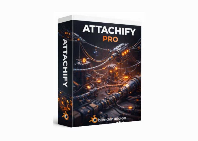 Attachify Pro v1.0 for Blender 1 Attachify Pro v1.0 for Blender