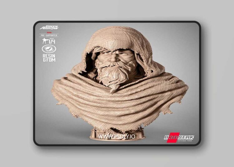 B3dserk – Green Arrow Vampire Hunter Portrait Bust – 3D Print Model STL 1 B3dserk – Green Arrow Vampire Hunter Portrait Bust – 3D Print Model STL