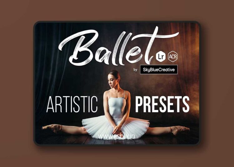 Ballet Artistic Presets for Lightroom & Photoshop 1 Ballet Artistic Presets for Lightroom Photoshop