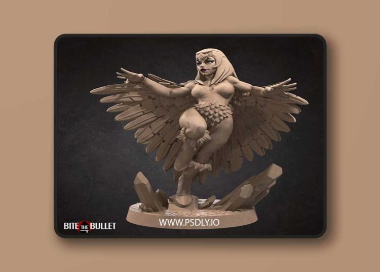 Bite the Bullet – Marina, the Sorceress – 3D Print Model STL 1 Bite the Bullet – Marina the Sorceress – 3D Print Model STL