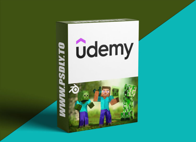 Udemy – Blender 3D Minecraft Animation Course - Ultimate A-Z Guide 1 Blender 3D Minecraft Animation Course - Ultimate A-Z Guide