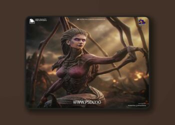 Bulkamancer Sculpts – Kerrigan – 3D Print Model STL