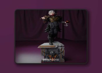 Castro 3D – Astarion Ancunin Baldurs Gate 3 – 3D Print Model STL
