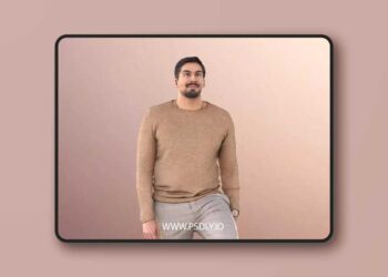 Casual Man Going Upstairs low poly 3d model