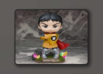 Chibi Land Figures – Eric – 3D Print Model STL