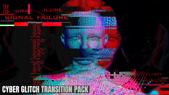 Videohive - Cyber Glitch Transitions – Fast Digital Distortion FX Pack - 61508387 1 Cyber Glitch Transitions – Fast Digital Distortion FX Pack