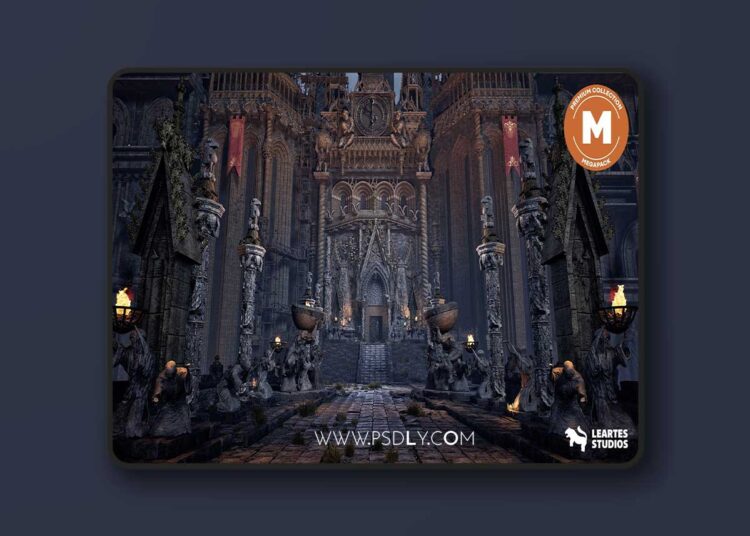 Dark Fantasy Castle Environment Megapack (Fantasy Castle Soulslike Fantasy 3D) (5.0 – 5.7) 1 Dark Fantasy Castle Environment Megapack (Fantasy Castle Soulslike Fantasy 3D) (5.0 – 5.7)