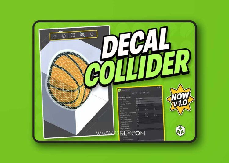 Decal Collider v1.1.0 for Unreal Engine 1 Decal Collider v1.1.0