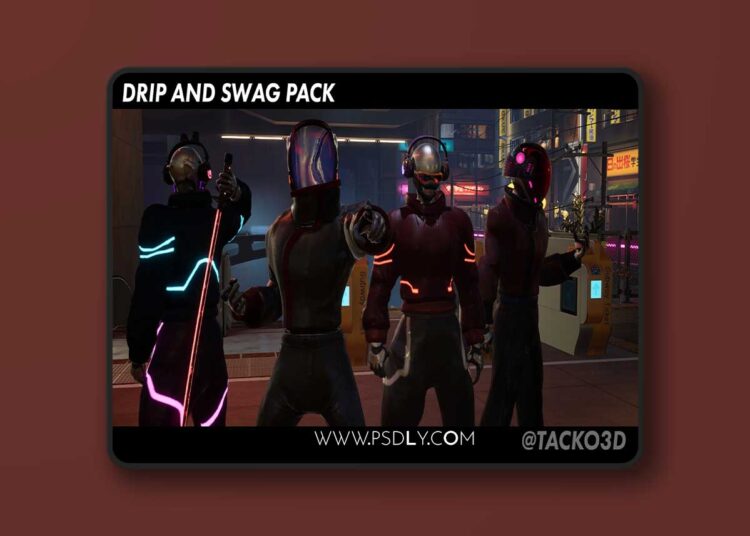 Drip and Swag Pack Cyberpunk Collection - Clothes Pack (5.0 – 5.5) 1 Drip and Swag Pack Cyberpunk Collection - Clothes Pack (5.0 – 5.5)