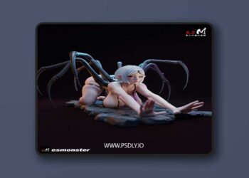 E.S Monster – Spider Demon – 3D Print Model