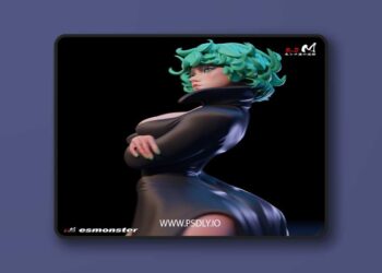E.S Monster – Tornado – 3D Print Model