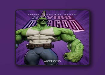 Fandom Collectibles – Savage Dragon – 3D Print Model STL