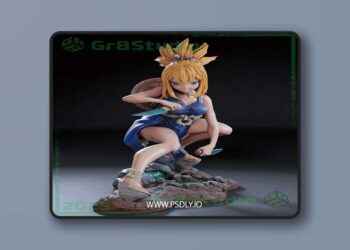 Gr8Tech – DrStone – Kohaku – 3D Print Model