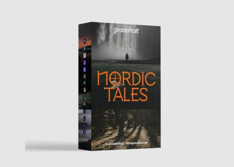 GradeFruit - Nordic Tales LUTs & LR Presets 1 GradeFruit Nordic Tales LUTs LR Presets