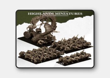 Highlands Miniatures – January 2025 – The Year of the Rat – 3D Print Model