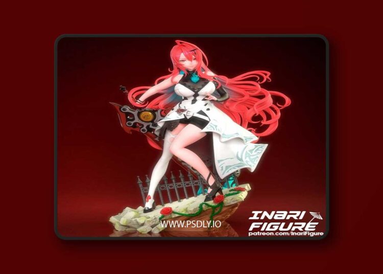 Inari Figure – Elizabeth – 3D Print Model STL 1 Inari Figure – Elizabeth – 3D Print Model STL