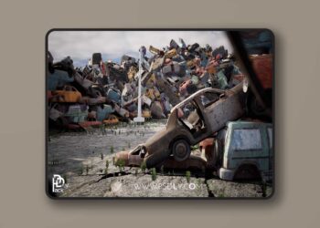 Junkyard Environment / 14 Assets (4.26 – 4.27 and 5.0 – 5.4)