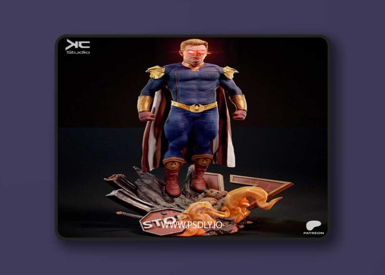 KcStudio – Homelander – The Boys – 3D Print Model STL 1 KcStudio – Homelander – The Boys – 3D Print Model STL