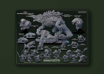 Mammoth Factory – September 2025 – The Farlands – Bloodstone Valley – 3D Print Model