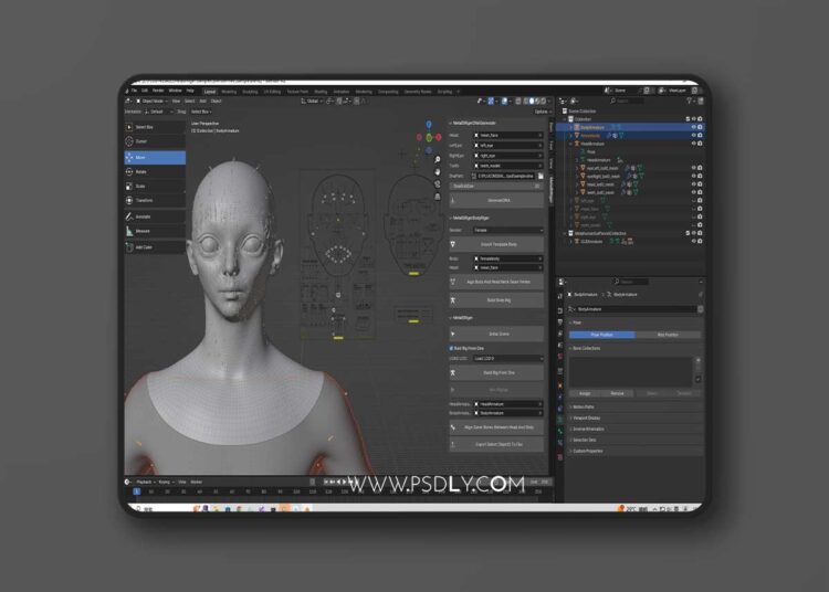 MetaBlRiger Blender Addon v2.3 for Unreal Engine 1 MetaBlRiger Blender Addon v2.3