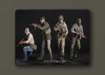 Middle East Military Characters (5.0 – 5.6)